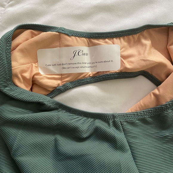 NWT J.Crew high leg low back one pice size 22 (3x) - Picture 6 of 8